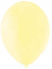 balony  pastelowe 10 cali 100 szt. - YELLOW