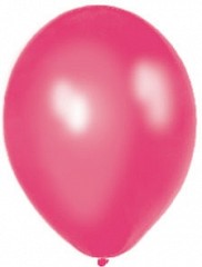 balony  metaliczne 12 cali 100 szt. - FUCHSIA