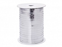 wstążka błyszcząca WM225 - 0,5cm/225m - SREBRNA