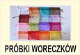 woreczki z organzy PRÓBKI - 10 szt.
