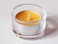 świecznik szklany - na Tea Light CIENKI 9047 - 1 szt.